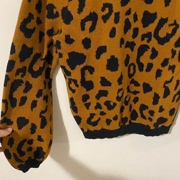 Who what wear cheetah sweater - Picture 5 of 8